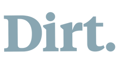 Dirt company blue logo