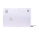 Refill return reply paid envelope