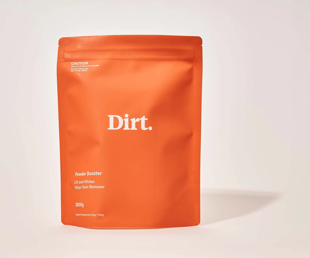 Dirt booster powder refill pack